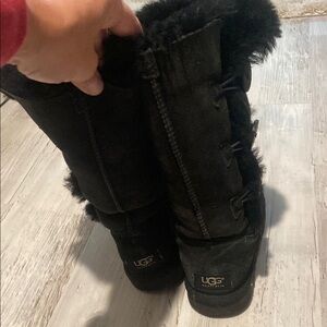 UGG Black Shearling Boots